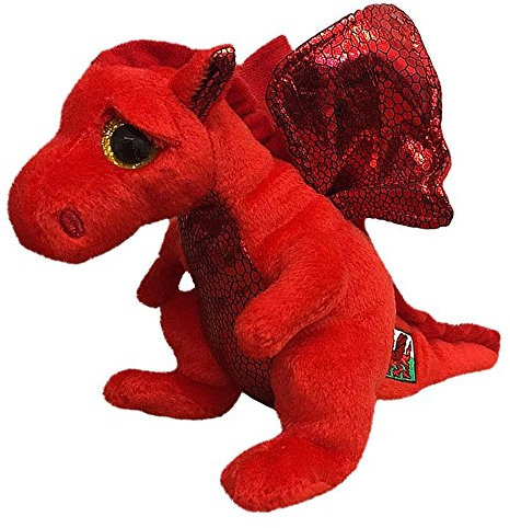 Ty 41155 Y Ddraig Goch Plüschtier, Rot
