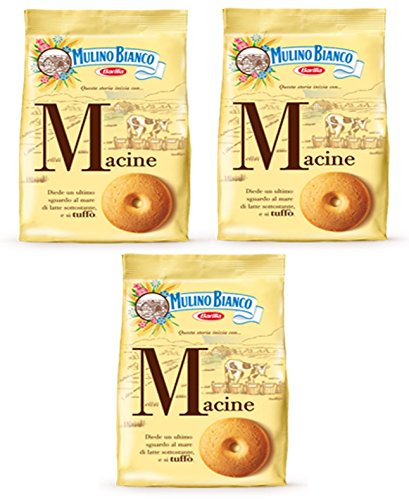 3x Mulino Bianco Kekse Macine 350g Italien biscuits cookies kuchen brioche