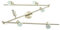Dapo 6 x 7W schwenkbare LED Strahler Spot LINOS nickel 6 flammig Deckenlampe Wandleuchte Deckenlampe