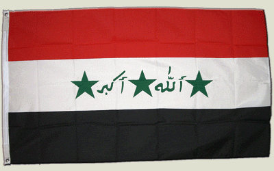 Flagge Irak - 90 x 150 cm [Misc.]