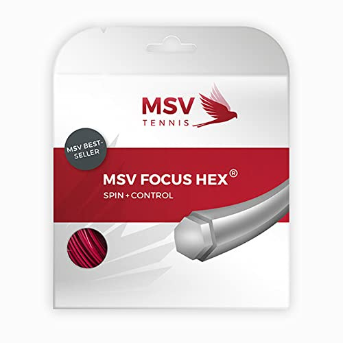 MSV Saitenset Focus-HEX, Rot, 12 m, 0355000126300030