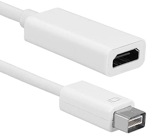 mumbi 08738 Mini câble adaptateur DVI / HDMI (mini Mac mâle à HDMI femelle); Contacts plaqués or, compatibles avec MacBook iMac Mac mini