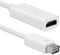 mumbi 08738 Mini DVI/HDMI Adapterkabel (Mini Mac Stecker auf auf HDMI Buchse); kompatibel mit MacBook iMac Mac Mini