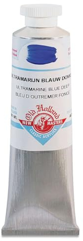 Old Holland New Masters Classic Acrylic 60 ml Tube - Ultramarine Blue Deep
