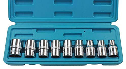 Bergen 9pc 1/2 Female Torx E-TRX Star Socket Set B1194