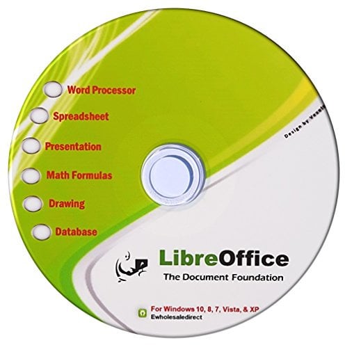 Office Suite for Windows 10 8 7 Vista XP by Libre Office Software and Computer Guide - Compatible with Microsoft Office files Word, Excel and PowerPoint