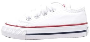 Converse Kids Chuck Taylor® All Star® Core Ox (Infant/Toddler) Optical White 10 Toddler M