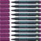 Schneider Maxx 130 Permanent-Marker mit Rundspitze (Strichstärke: 1-3 mm, nachfüllbar) 10er Packung violett