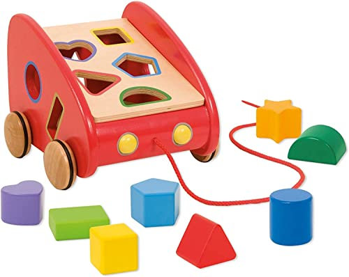 Jumbo Spiele Goula D55217 - Zieh-Wägelein, Spiel