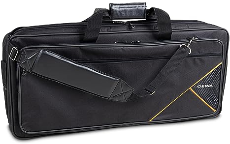 Keyboard Gig-Bag Premium, 75 x 31 x 9 cm, mit Notentasche, schwarz, reiß- und wasserfest