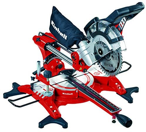 Einhell TC-SM 2131 Troncatrice Radiale, Rosso, 1800 W