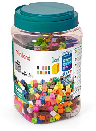 Miniland Mathewürfel 1 cm 1000 Teile-95211