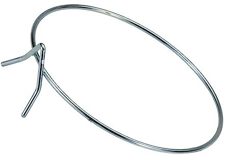 Saturnia Soporte Maceta Pared Zincado 16 cms