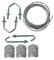 HQ TEC LASHING KIT For Use With Aerials, Television Antenna, Supplied with 1.75 V Bolts, Suitable for Masts Up to 1.5 Outer Diameter