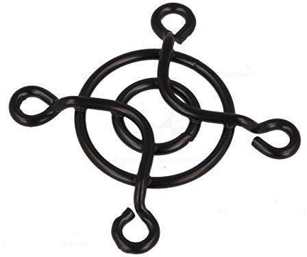 Lüftergitter 30x30 mm 30mm Lüfter Gitter schwarz