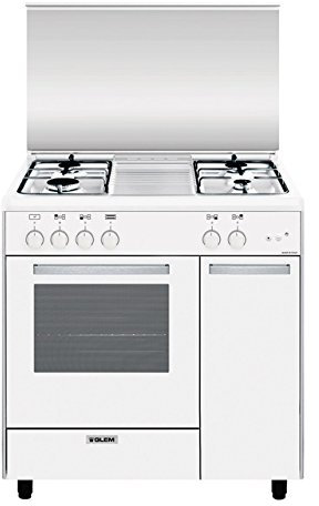 Glem AS854GX Libera installazione Gas A Bianco cucina