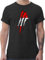 T-Shirt Herren - Länder Fahnen und Flaggen - Österreich Krallenspuren - L - Schwarz - österreich Fanartikel Country Austria Shirt oesterreich Tshirt Fahne Shirts Fussball t-schirts fußball t