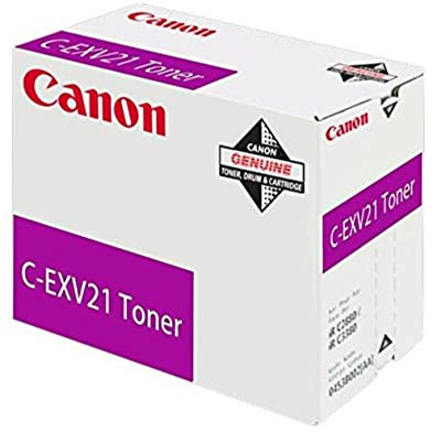 Canon C-EXV21 Tonerkartusche, 1 x Magenta, 14000 Seiten