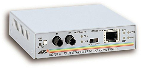 Allied Telesis AT-MC101XL-60 | Media Converter 100FX-ST to 100TX,2 km
