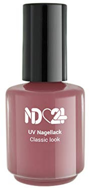 Uv/Led Nagellack Classic Look - Rot - Studio Qualität - Made in Germany - 15ml