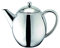Weis 17350 Théière à Double Paroi Filtre Acier Inoxydable Argent 13,5 x 13,5 x 15 cm