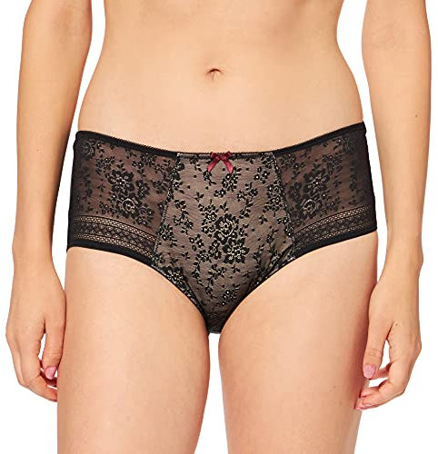 Rosa Faia 1355 Taillenslip, Schwarz-Schwarz, DE 44 (FR 46) Donna