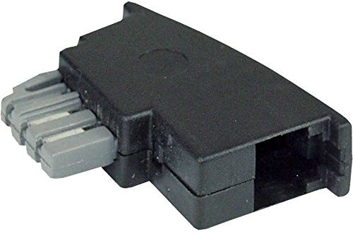 InLine® 69941 Tae-N RJ11 Schnittstellenkabel Adapter Schwarz