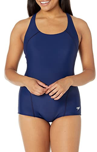 Speedo Maillot de Bain Une pièce Powerflex Princess Seam Ultraback pour Femme Coupe conservatrice