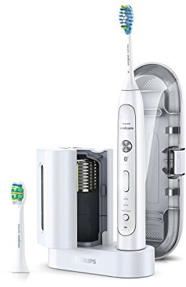 Philips hx9192/01 White Electric Toothbrush Sonic Toothbrush Electric Toothbrush – (AC/Battery, Built-in, Lithium-Ion (Li-ion))
