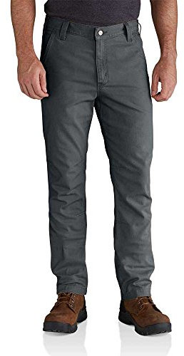 Carhartt Men's Rugged Flex Rigby Straight Fit Pant - gray - 34W x 34L