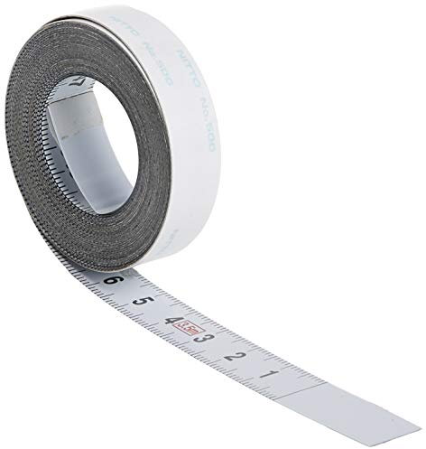 Bande de mesure métrique autocollante de 3,5 m de long, graduation de droite à gauche