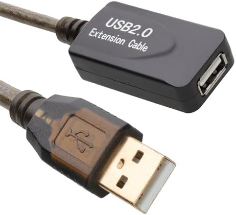 kenable USB 2.0 Hi-Speed Active Repeater Extension Cable Lead 10m [10 metres]