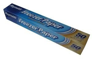 Reynolds FREEZER PAPER Plastic Coated 50 Sq Ft. - (Pack of 6)