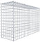 GABIONA Cesta para piedra (rectangular, malla de 5 x 5 cm, profundidad de 30 cm, cesta de cultivo tipo 3, cierre de espiral, galvanizada (100 x 60 x 30 cm)