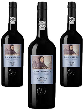 Portwein Ferreira Dona Antonia Reserve White - Dessertwein- 3 Flaschen