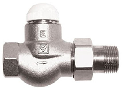 Herz TS E Thermostatventil Durchgangsform 1/2'' DN15 Unterteil Heizkörperventil