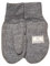PICKAPOOH Baby und Kinder Fäustel aus Bio-Wollfleece Grau Gr. 3 (bis 4 Jahre)