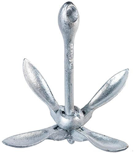 Schirmanker Anker 2,5 kg breite Flunken
