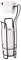 iDesign Axis Dispenser carta igienica, Portarotolo bagno da appoggio in metallo, bronzo
