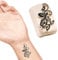 LaDot Tattoo für Kinder und Erwachsene, temporäre hautfreundliche fake Tattoos, Tattoo-Stempel ohne Nadeln für Körper und Arm, wasserfest, Keramikstempel Riesenrose