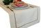 Tischläufer Art - Deco Leinenoptik Läufer Tischband Größe + Farbe wählbar Top Design (Creme, 60 x 120 cm)