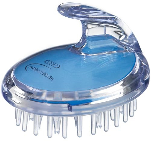 Kent - SH1 Shampoo Brush (Assorted Colors), 42 Soft Rubber Bristles by Kent