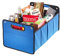 CB Präsentwerbung GmbH Kofferraumtasche aus Polyester mit stabilem Boden (blau - neutral) - Klappbox Kofferraumbox Faltbox Organizer Autobox Tasche Auto Kofferraum Zubehör