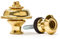 Jim Dunlop Straplock Dual Design Set - Gold