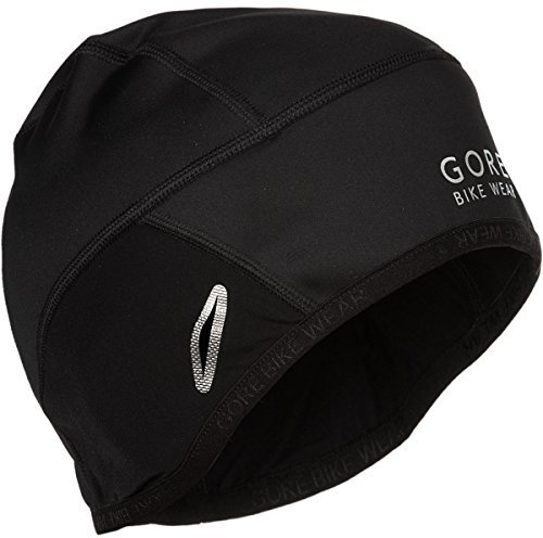 GORE WEAR Helmüberzug Universal Windstopper Soft Shell Thermo Helmmütze, Black, 60-64