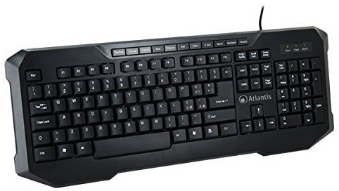 Atlantis P013-WL618-U Tastiera Multimediale