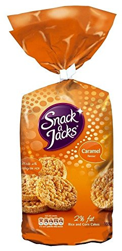 Snack-a-Jacks Jumbo Caramel (159g) - Pack of 2