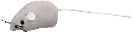 Trixie Souris en Peluche pour Chat 5 cm Gris