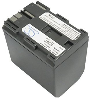 Battery for Canon MV750i, 7.4V, 4500mAh, Li-ion