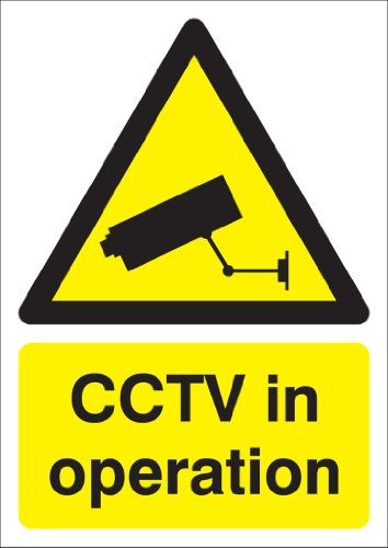 Signs & Labels FGN00751R Sign Board, CCTV in Operation